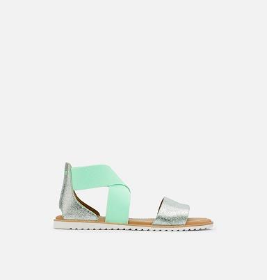 Sorel Ella Shoes - Women's Sandals Green AU531907 Australia